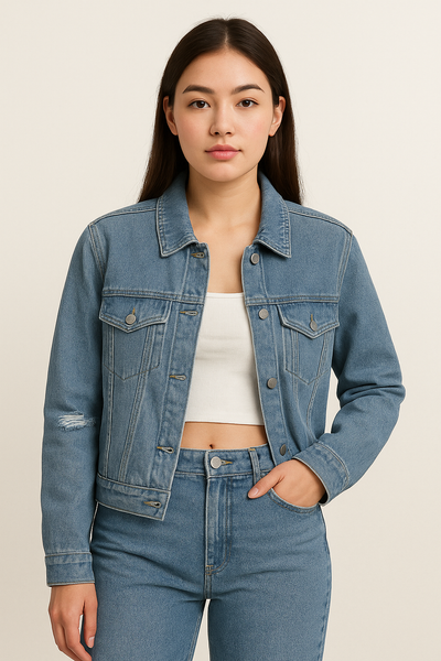 Áo khoác denim nữ Mushroomlee ( Size S )