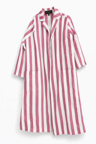 Áo Khoác Nữ Dáng Dài Stan Up Connect ( Freesize )