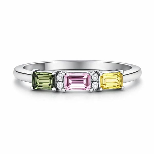 Nhẫn Nữ Kya Jewel Dây Đá Tourmaline Đơn Giản ( SIZE 2cm ) - NAR7