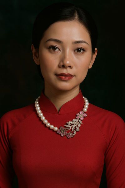 Dây Chuyền Nữ Ngọc Trai Phong Cách Cổ Điển