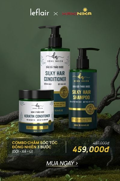 Combo Chăm Sóc Tóc Đông Nhiên 3 Bước (Gội – Xả – Ủ)