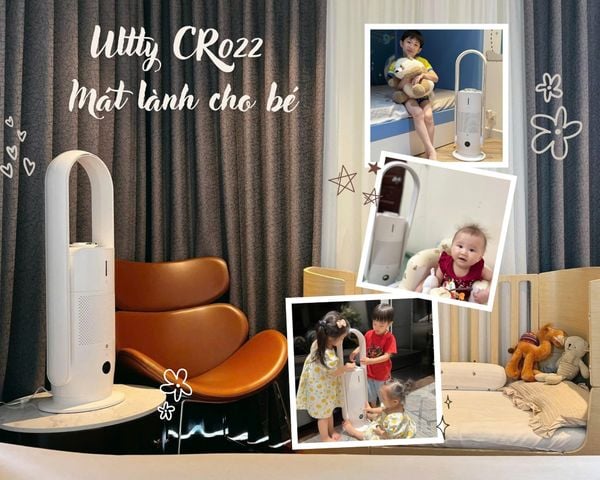 Quạt không cánh lọc không khí tạo ẩm U Ultty SKJ-CR022