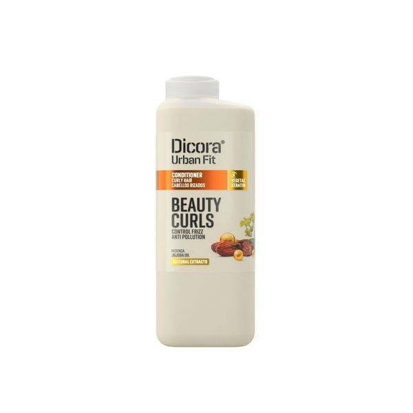 Dầu xả dành cho tóc xoăn Dicora Urban Fit chiết xuất tinh dầu Jojoba 400ml
