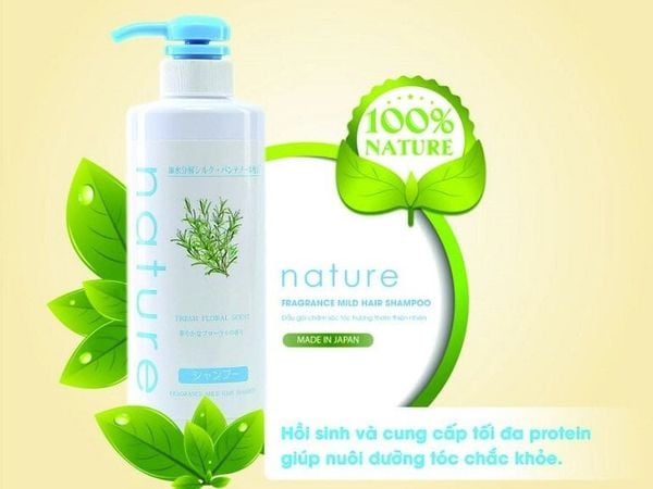 Dầu gội chăm sóc tóc hương thơm tự nhiên NATURE - HAIR SHAMPOO 500ML