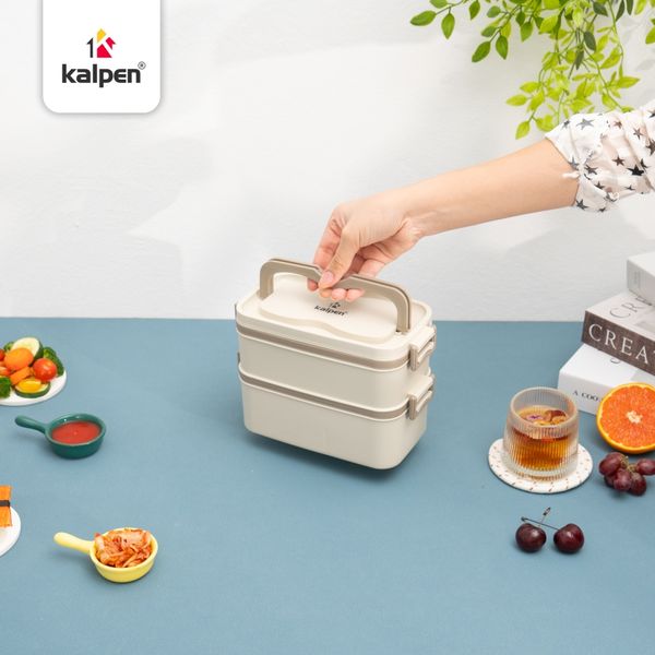 Hộp cơm 2 tầng Inox 304 Kalpen AR10 và AR11