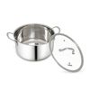 Bộ nồi chảo 5 món Inox 304 liền khối Kalpen Kampfer KF3 16-20-24 chảo 26cm