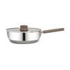Chảo Inox 304 liền khối phủ Titanium Kalpen Shield