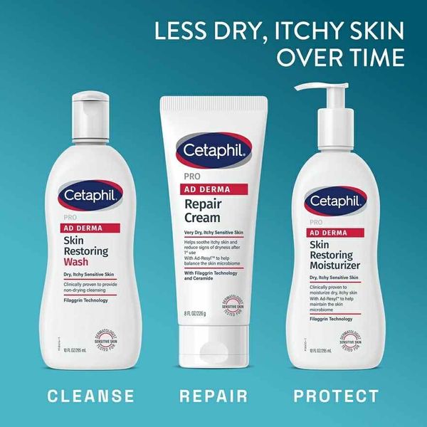 Kem dưỡng ẩm cho viêm da cơ địa Cetaphil Pro AD Derma Moisturizer