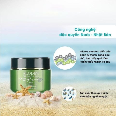 Kem Dưỡng Ẩm Naris Alodew Mild Cream