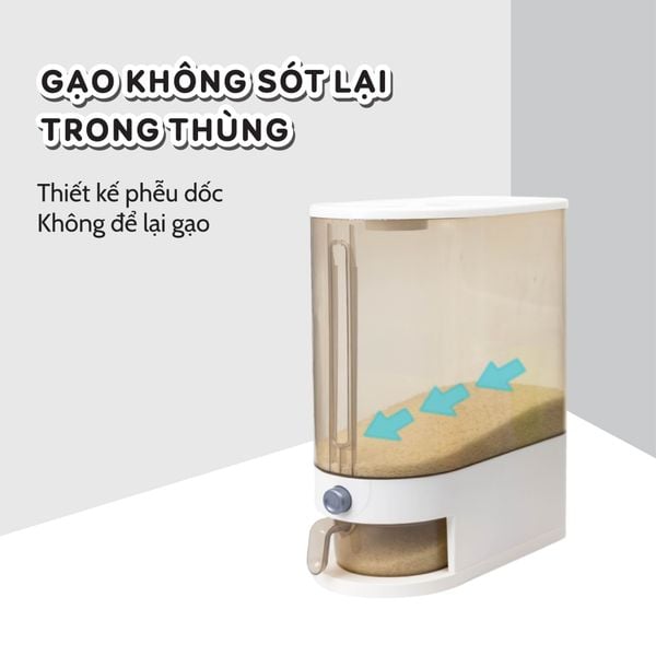 THÙNG ĐỰNG GẠO THÔNG MINH TG0205 - TG0310