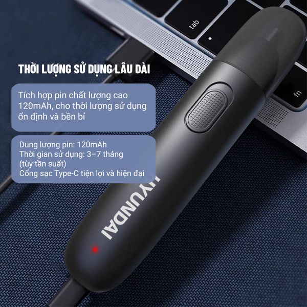 Máy tỉa lông mày - lông mũi Hyundai