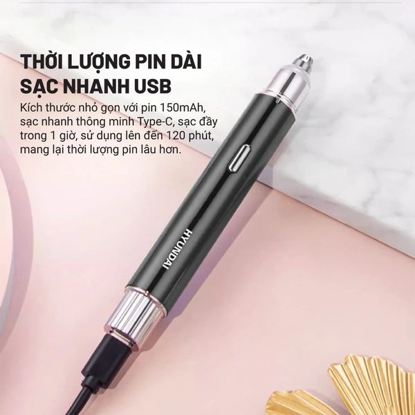 Máy tỉa lông mày - lông mũi Hyundai