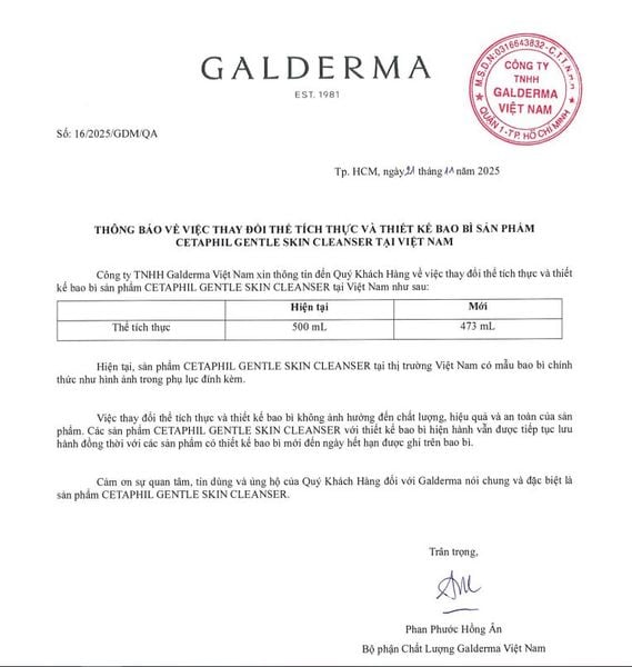 Sữa rửa mặt dịu lành cho da nhạy cảm Cetaphil Gentle Skin Cleanser