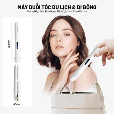 Máy duỗi tóc không dây Hyundai