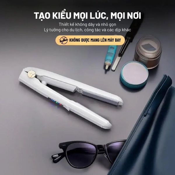 Máy duỗi tóc không dây Hyundai