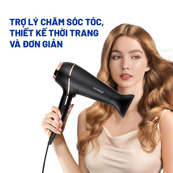 Máy sấy tóc Hyundai Đen