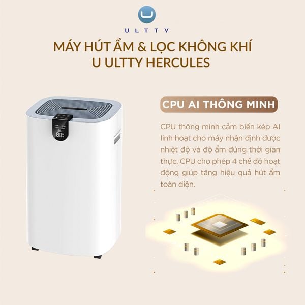 Máy hút ẩm và lọc không khí U Ultty Hercules