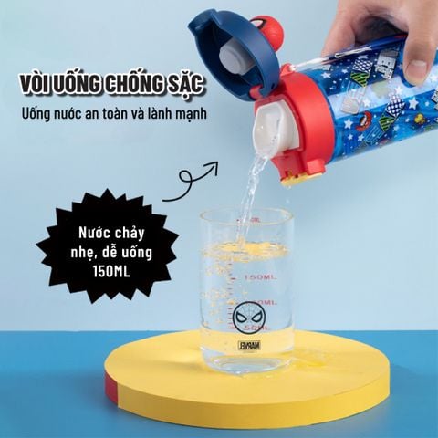 Bình nước nhựa 530ml - HM8123