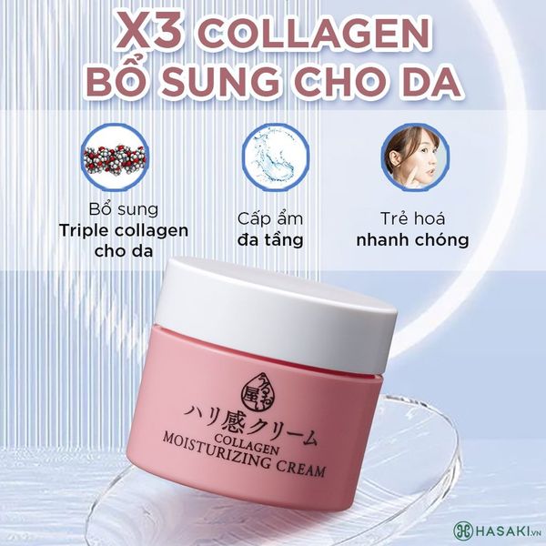 Kem Dưỡng Da Naris Cosmetics Collagen Ngăn Ngừa Lão Hóa 48g Moisturizing Cream