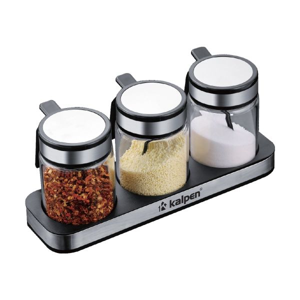 Bộ 3 Hộp Đựng Gia Vị Kalpen SB2