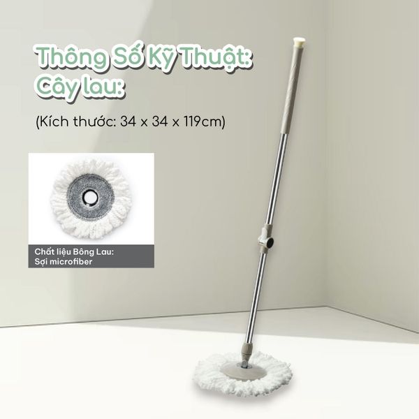 Bộ Lau Nhà Thông Minh