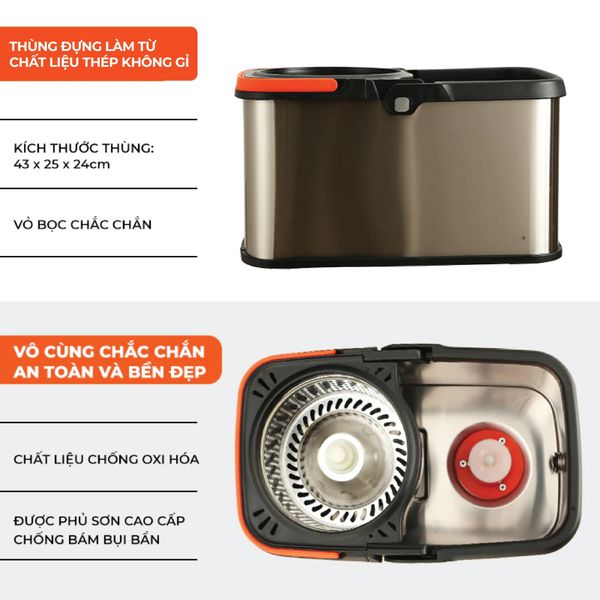 Bộ Lau Nhà Thông Minh