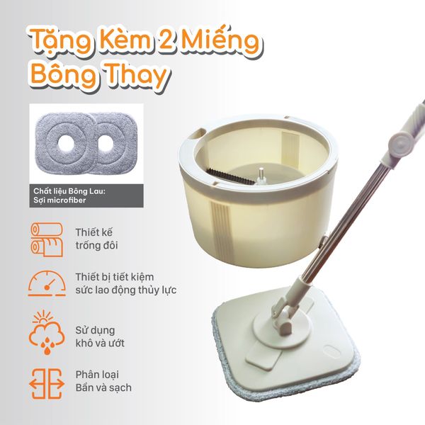 Bộ Lau Nhà Thông Minh