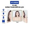 Gương trang điểm có đèn Hyundai - FC-051-WH