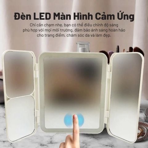 Gương trang điểm có đèn Hyundai - FC-051-WH