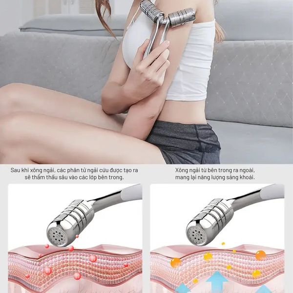 Dụng cụ massage lăn ngải cứu Tech Love - CI048A