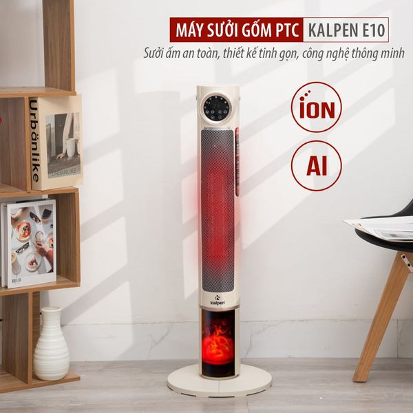 Máy Sưởi Gốm PTC Kalpen E10 Công Suất 2200W