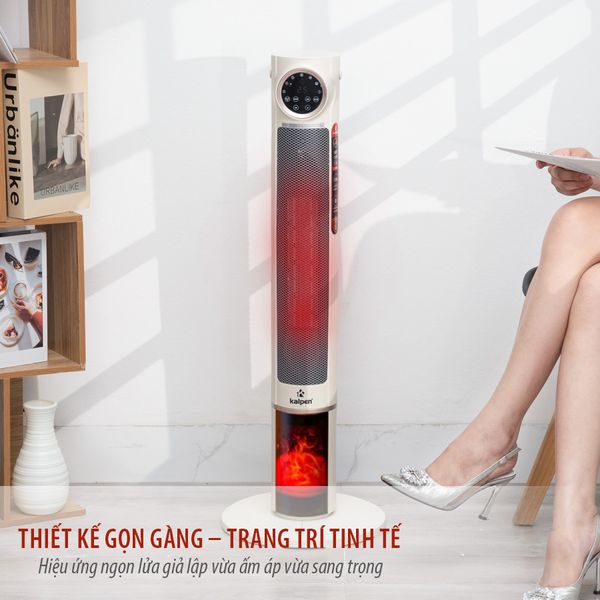 Máy Sưởi Gốm PTC Kalpen E10 Công Suất 2200W