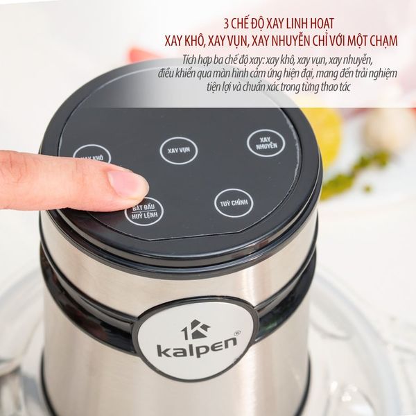 Máy Xay Thịt Đa Năng Kalpen S2 Công Suất 700W Dung Tích 2L