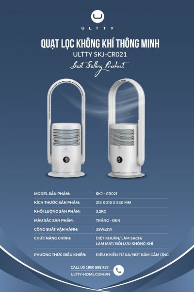 Quạt lọc không khí U Ultty SKJ-CR021