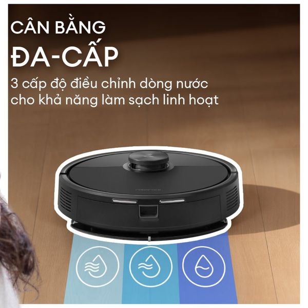 Roborock Q7 TF Đen - Robot Hút Bụi Lau Nhà Thông Minh