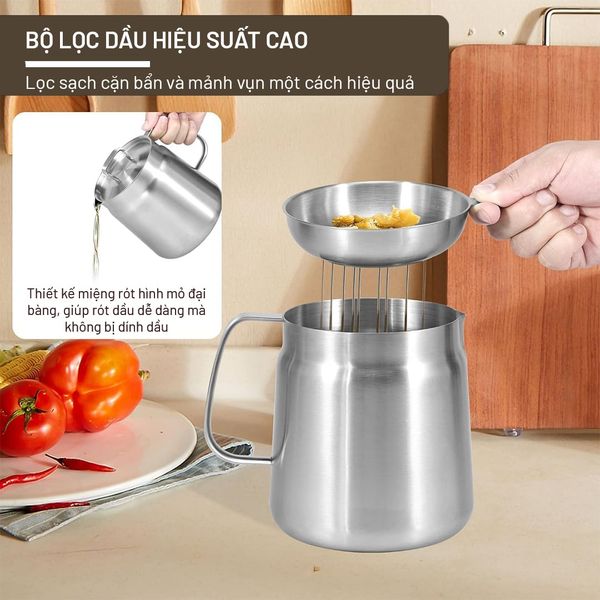 Nồi chiên inox đa năng 2L Tanaka - FRY-IN2L