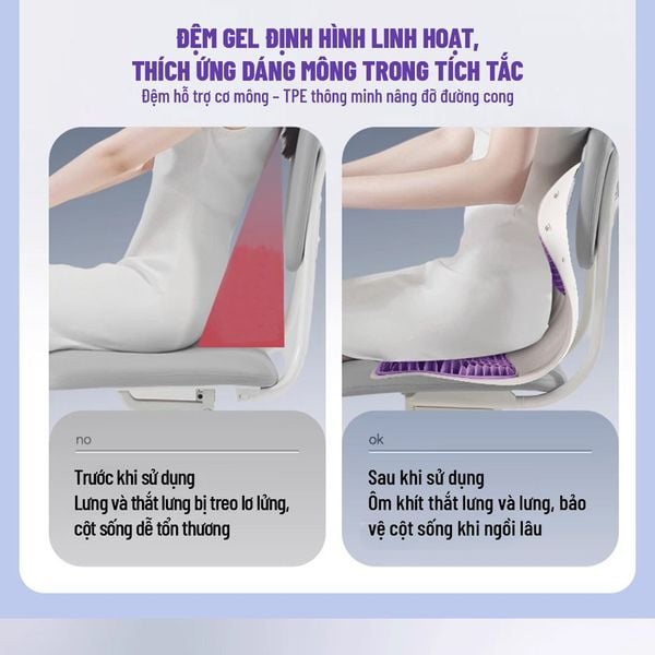 Ghế Chỉnh Dáng Ngồi Công Thái Học CP-GL