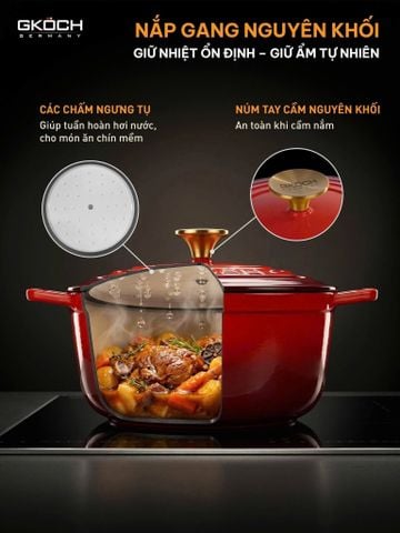 NỒI GANG GKÖCH CR22I (22CM)
