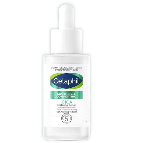 Tinh chất làm dịu và phục hồi chuyên sâu Cetaphil Soothing and Comforting Cica Restoring Serum 30ml