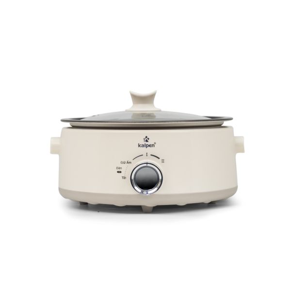 Nồi Lẩu Điện 5L Khay Lẩu Tháo Rời Kalpen P22 Công Suất 1800W