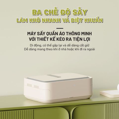 máy sấy quần áo gấp gọn PHDZ-25