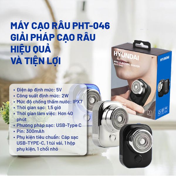 Máy cạo râu Hyundai