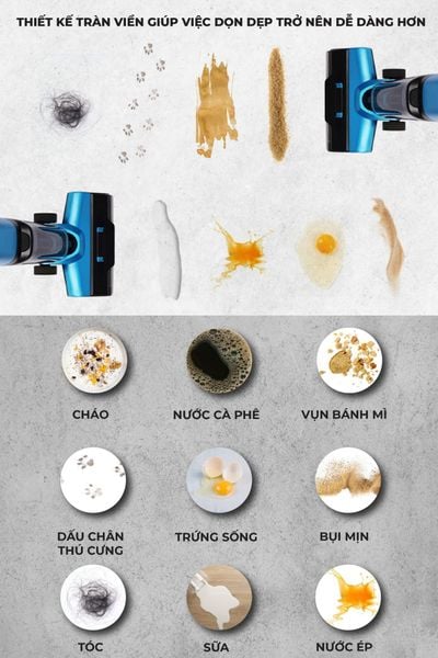 Máy lau nhà hút bụi thông minh ULTTY model SCW18 màu trắng