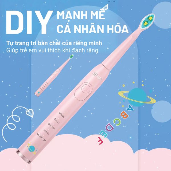 Bàn Chải Điện Seago Cho Bé SG2303 ( Nhiều Màu Sắc )