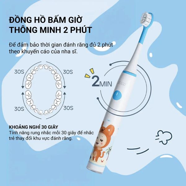 Bàn Chải Điện Seago Cho Bé SG-567 ( Nhiều Màu Sắc )