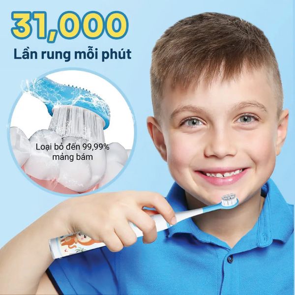Bàn Chải Điện Seago Cho Bé SG-567 ( Nhiều Màu Sắc )