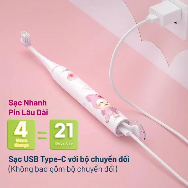 Bàn Chải Điện Seago Cho Bé SG-567 ( Nhiều Màu Sắc )