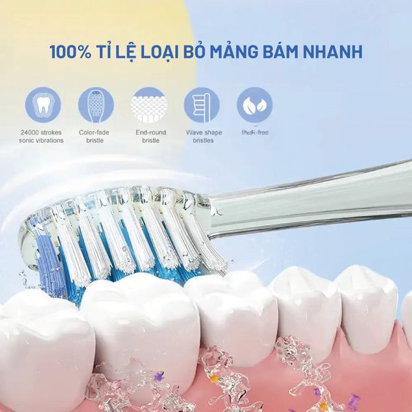 Bàn Chải Điện Seago Cho Bé SG-977 ( Nhiều Màu Sắc )