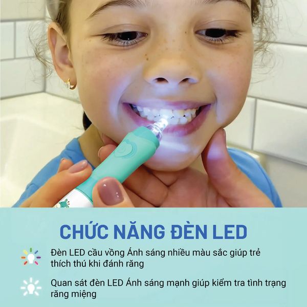Bàn Chải Điện Seago Cho Bé SG-977 ( Nhiều Màu Sắc )