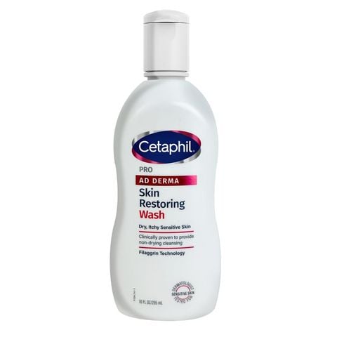 Sữa tắm dưỡng ẩm cho viêm da cơ địa Cetaphil Pro AD Derma Wash 295ml